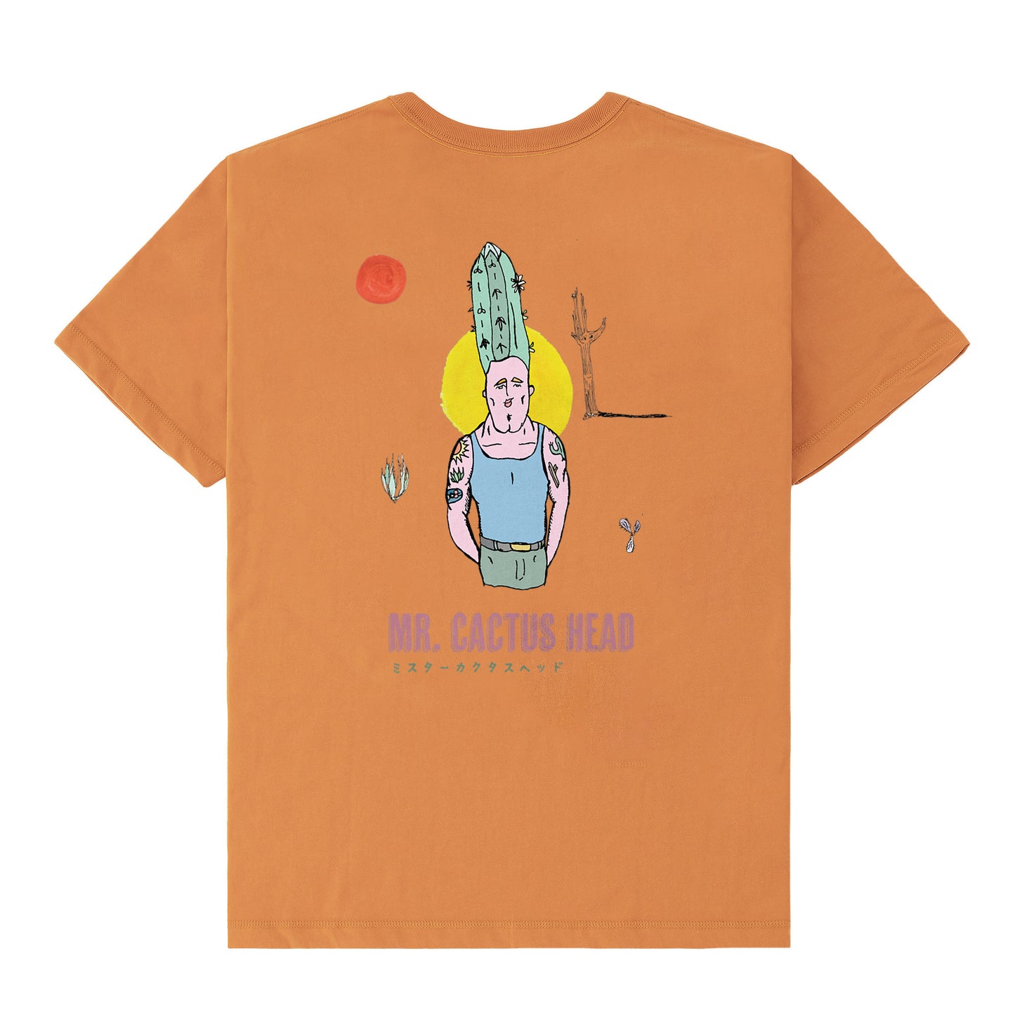 Mr. Cactus Head T-shirts