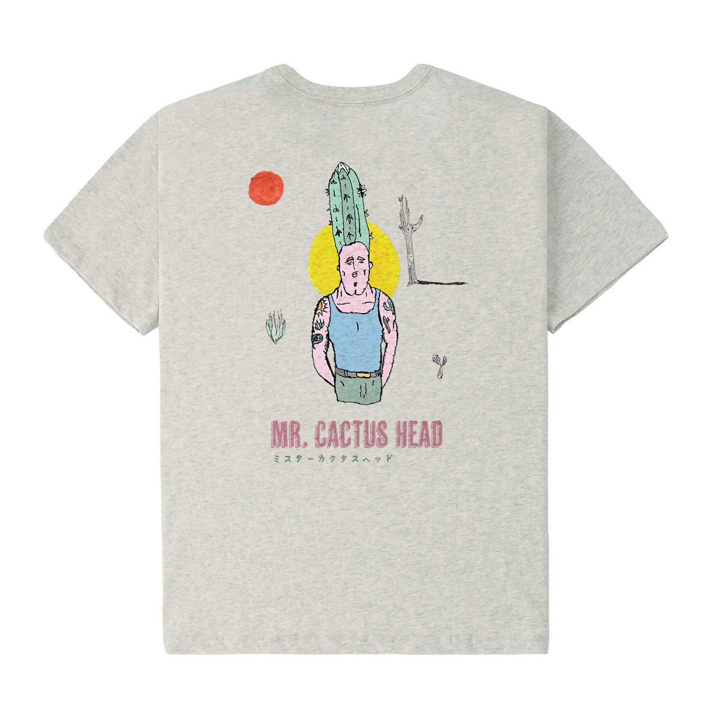 Mr. Cactus Head T-shirts