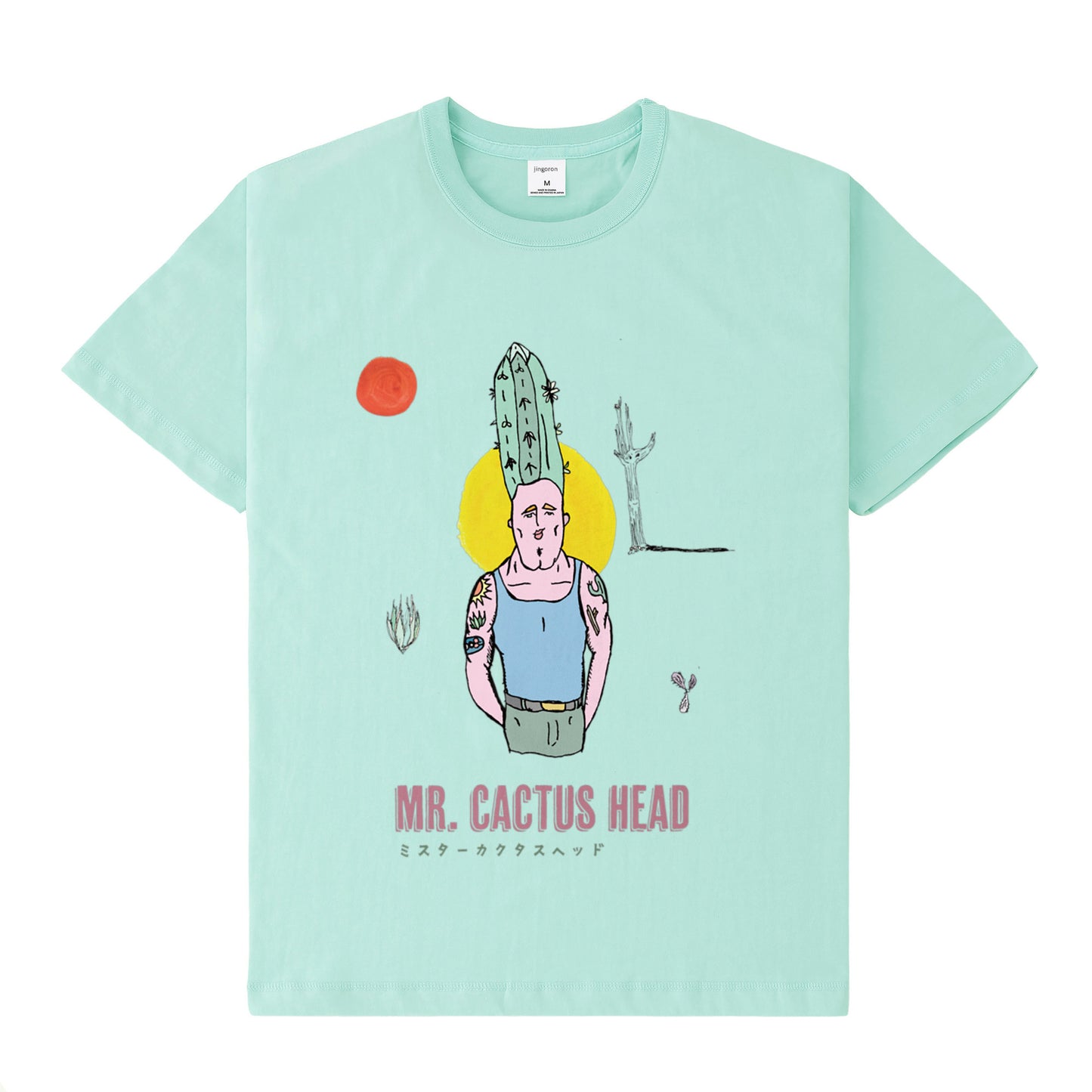 Mr. Cactus Head T-shirts FP