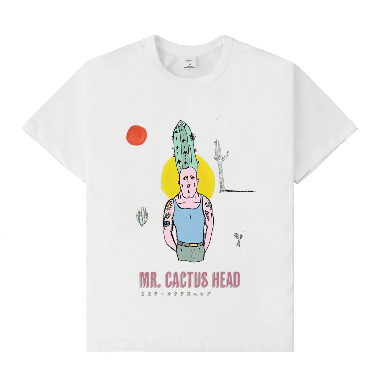 Mr. Cactus Head T-shirts FP