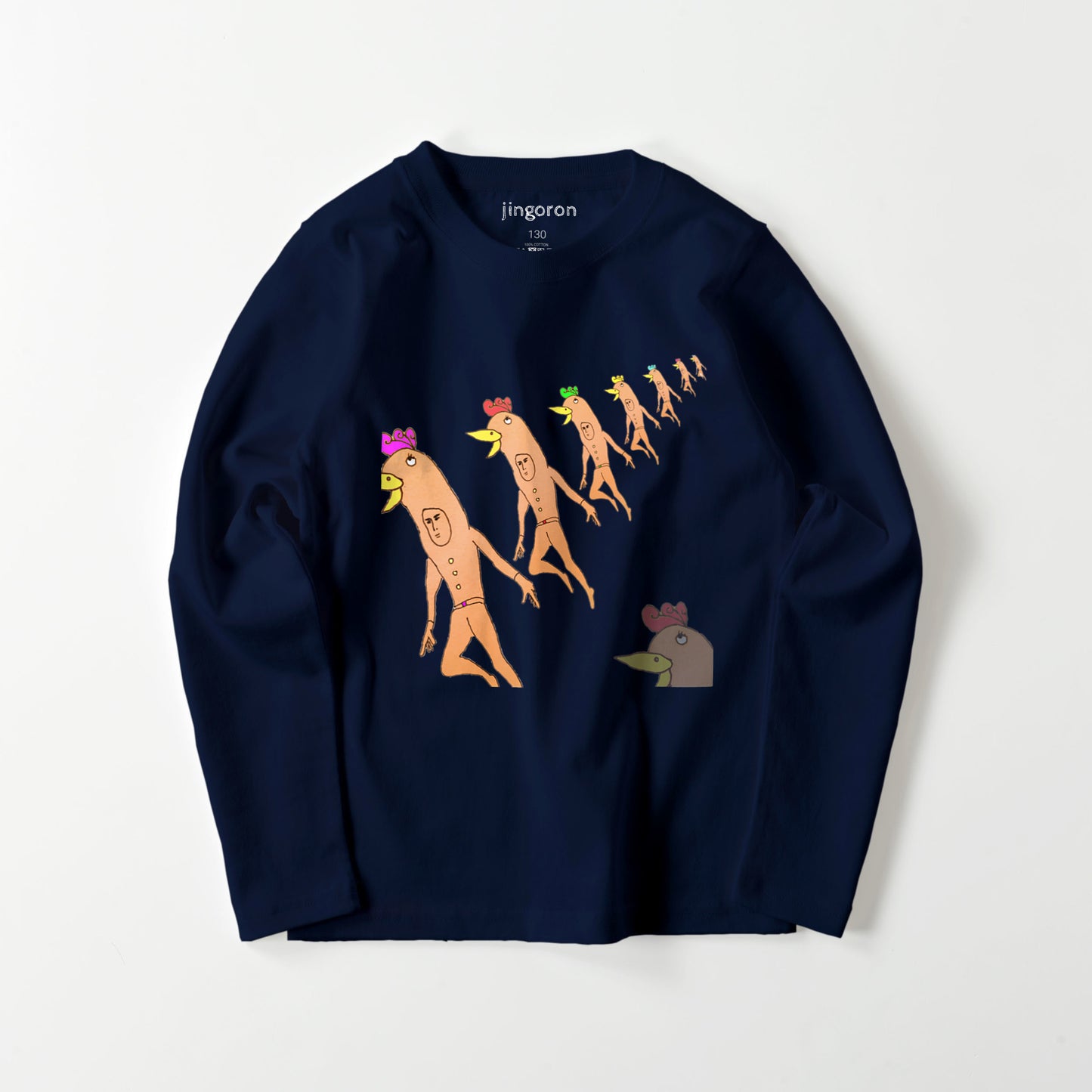 Fly3! Birdmen Kids Long Sleeve T