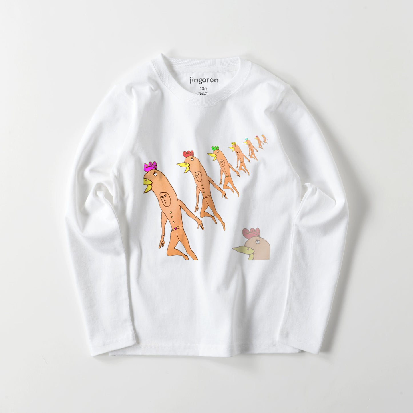 Fly3! Birdmen Kids Long Sleeve T