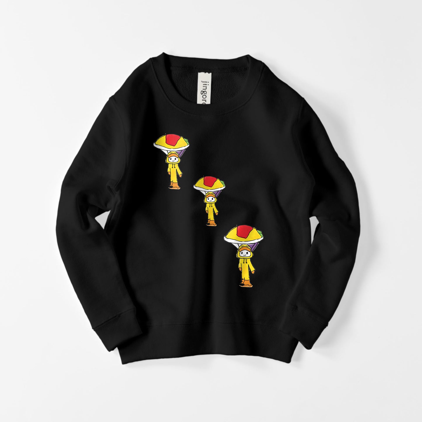 Omelet Rice Duckie Kids Sweat-shirts