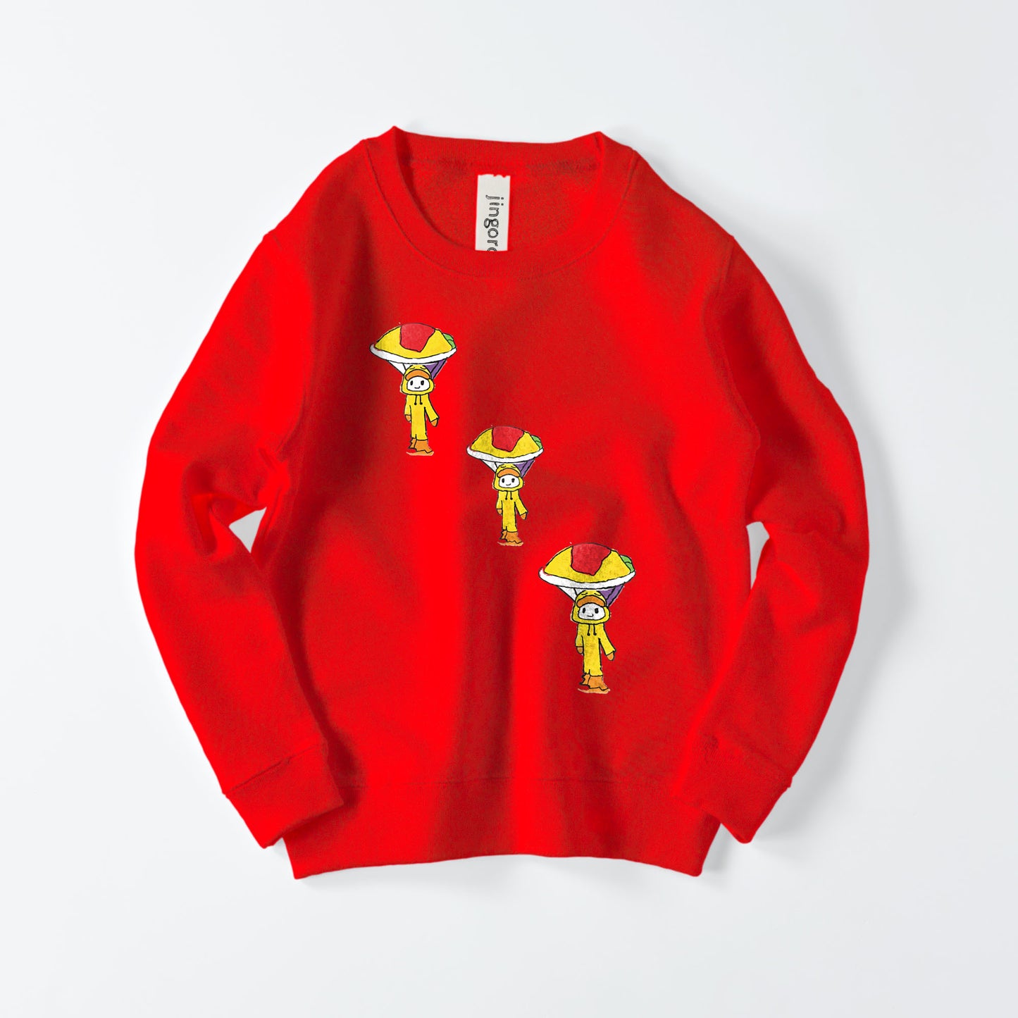 Omelet Rice Duckie Kids Sweat-shirts