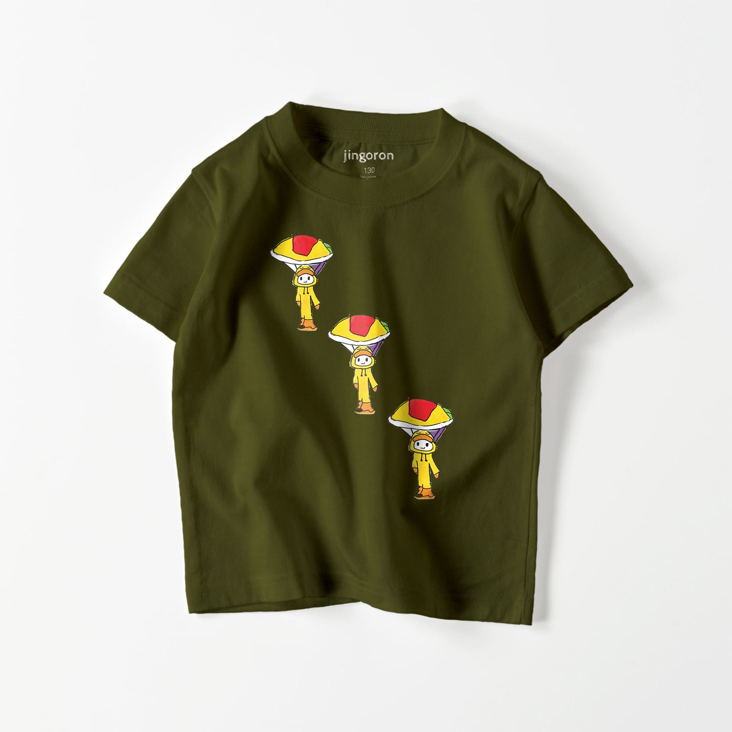 Omelet Rice Duckie Kids T-shirts